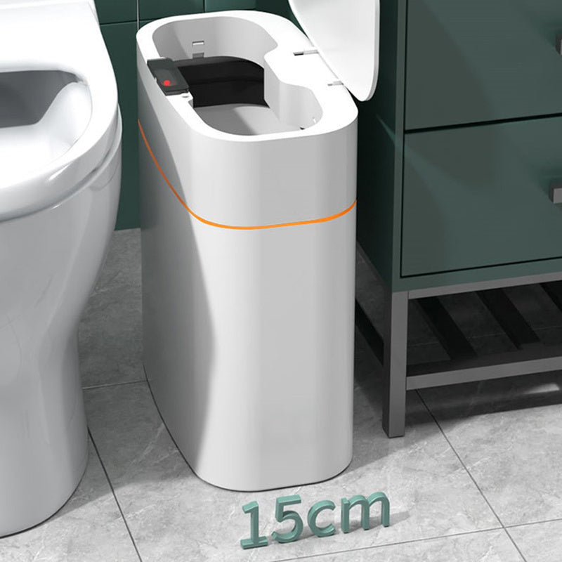 "Smart Automatic Trash Can with Lid – Ideal for Bedroom, Living Room, Kitchen, or Car"
